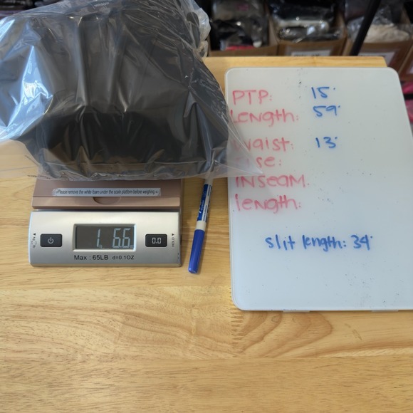 Windsor Women Corset Maxi Formal Dress‎ Small Black Babydoll High Slit Cocktail - Picture 11 of 11